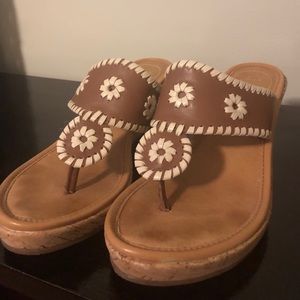 Jack Rogers wedge sandals